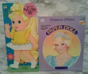 Vntg 1974 Whitman Hi! I'm VALERIE Mattel & Uncut Paper Dolls