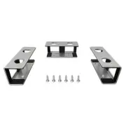 Under Desk Laptop Stand, Metal Under Desk Shelf Holder for Laptop, Keyboard1220