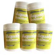 10x 480g resealable tub of Aqualyte for 12 litre container LEMON LIME flavour