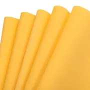 EVA Foam Sheets Gold Tone 19.7 Inch x 19.7 Inch 1mm Thick Crafts Sheets 5Pcs