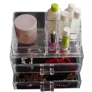 Makeup Cosmetic Organiser Organizer Drawers Jewellery Box Storage Clear Acrylic