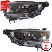 Headlights MA2519173C MA2518173C set of 2 pieces CAPA for 2016-2021 Mazda CX-3 (for: Mazda)