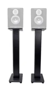 (2) Rockville 36” Studio Monitor Speaker Stands For Avantone Pro Abbey
