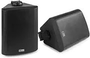 Power Dynamics BC65V Black in Outdoor IP Speaker Pair