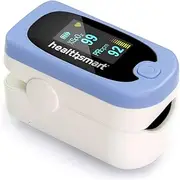 Pulse Ox that Displays Blood Oxygen Content, Pulse Rate and Pulse Bar with LED Display and Readout, Deluxe