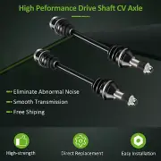 2PC Rear Left Right for Can-Am Commander 1000 800 2011 -2015 CV axle