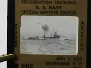 1947 U.S.NAVY Recognition Training Neg Slide #884 DMS U..S.MINELAYER