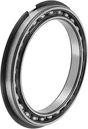 X AUTOHAUX 6817NR Deep Groove Ball Bearings 85x110x13mm P4 Open Type Lubricated Bearings 1 Pc Car Scooter Skateboard Wheel Universal Silver Tone