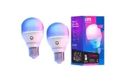 LIFX 2 Pack Colour 1000 WiFi LED Light Bulb E27 Screw, works with Google Home,