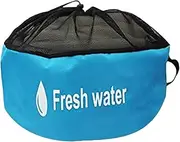 RV Hose Bag with Handle 18x6 Inch Waterproof Polyester RV Hose Storage for Sewer/Water with Breathable Mesh & Drawstring When Outdoor