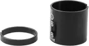 Bike Stem Fork Shim Adapter 28.6mm To 31.8mm Handlebar Shim Extension Adapter - Black