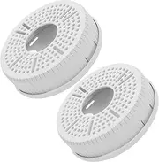2pcs Camera Bracket Monitor Stand Speakers for Monitor Wire Holders for Cords Speaker Wall Mount Wall Shelf for Security Cameras Router Bracket Speaker Holder White Plastic