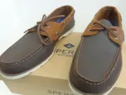 Sperry Leeward 2 eye Cord. New. Mens Size: 11.5