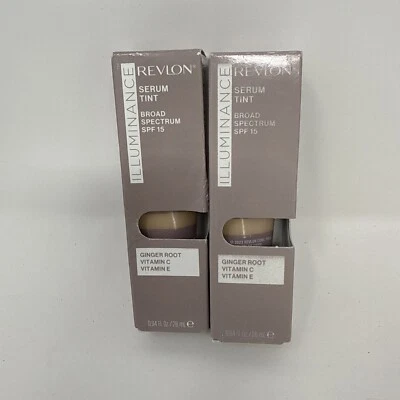 (2) Revlon Illuminance Serum Tint Light Beige 117