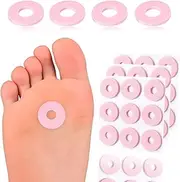 Corn Pads, Round Corn Cushions, Foam Padding with Self-Stick Adhesive, Callus Cushions for Toes, Feet and Heel, Pain Relief from Calluses, Corns, Blisters (45 Count)