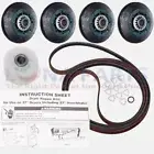 CEM2743BQ0 Whirlpool Heavy Duty Dryer Rollers Pulley Belt Kit Genuine OEM