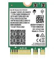 WiFi6E Wireless Card Intel AX210 Tri-Band 5400Mbps Network Adapter Bluetooth 5.3