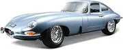 Scale Finished Model Car 1:18 Miniature Replica Cars for Jaguar E-Type Coupe Model Collectible Cars Alloy Diecast Vehicles Miniature Replica Car(Blue)