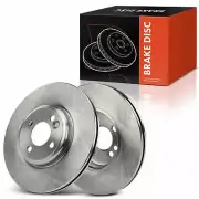 New 2pcs Front Left & Right Disc Brake Rotors for Mini Cooper 2007-2015 L4 1.6L (for: Mini)