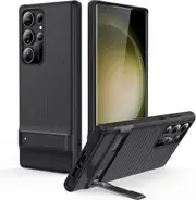 for Samsung Galaxy S23 Ultra Case, S23 Ultra Phone Case with Stand, 3 Stand Modes, Military-Grade Drop Protection, Slim Phone Cover, Case for Samsung
