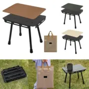 Portable Foldable Pony Stool Coffee Table Ideal for Camping Fishing Picnic