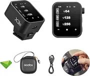 Godox X3-C Touchscreen TTL Wireless Flash Trigger for Canon, 2.4GHz Wireless, High Speed Sync, OLED Screen Adjustable Brightness TTL Speedlight Transmitter for Canon EOS Cameras(E-TTLII Auotflash)