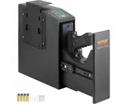 VEVOR Mounted Gun Safe for Pistols Biometric Gun Safe 3 Access Ways 1 Pistol