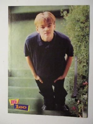 LEONARDO DICAPRIO PHOTO PIN UP 16 SIXTEEN MAGAZINE CLIPPING PICTURE J15
