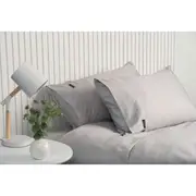Sheraton Luxury Fitted Sheet Set 1000TC Cotton Rich for King Size Bed Dove Grey