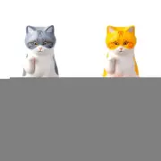 Cat Timer for Classroom Mechanical Timer Dial Rotating Countdown Egg Timer
