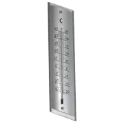 Holman ALUMINIUM WALL THERMOMETER 16cm -30°C To 50°C, Mercury Free *Aust Brand