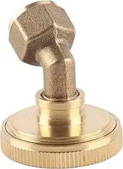 Jectse Misting Nozzle, G1/4 Female Thread, 7 Holes, Brass, Effective Garden Tool