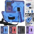 For Samsung Galaxy Tab A9 Plus A8 A7 Lite Shockproof Heavy Duty Case Stand Cover