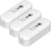 Daseeme 3 Pack WiFi Temperature Humidity Sensor Tuya APP Smart Control Mobile Phone Reminder Sharing Device APP Smart Control Mobile Phone Reminder Sharing Device Smart Temperature and Humidity Monito