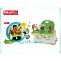 在飛比找PChome商店街優惠-【Q寶寶】費雪 Fisher Price 叢林動物攜帶型餐椅