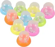 Kisangel 10pcs Dice Cup for Creative Dice Shaking Cups Fun Game Props for Family Gatherings and Parties