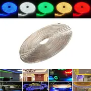 14M 49W Waterproof IP67 SMD 3528 840 LED Strip Rope Light Christmas Party Outdoor AC 220V 28 RED