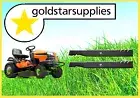 2 X RIDE-ON MOWER BLADES TO SUIT HUSQVARNA TS138 - GATOR MULCHING BLADES