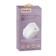 Sansai PHW-224 30W USB-C Fast Wall Charger White for iPhone iPad Samsung Galaxy