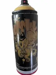 Ironlak ‘Crayo Yellow’ Spray Paint Graffit Can/Tin Limited Edition FREE SHIP