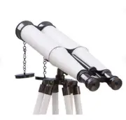 Brass Binocular With Stand Working Telescope Maritime Binocular For Hunting Gift