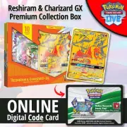 Pokémon Reshiram & Charizard GX Premium Collection ONLINE Code TCG PTCGO Live