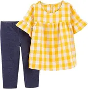 [Carter's] Girls' 2-Piece Heart Leggings Set Outfit