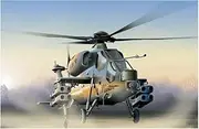 Platz ITALERI 1/72 Italy A-129 Mangsta Attack Helicopter Plastic Model IT0006 (Helicopter)