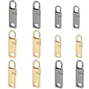 Zipper Pull Upgraded 12Pcs Detachable Zipper Pull Tabs for Luggage Jackets Cl...
