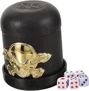 ibasenice Game Dice Cups Bar Dice Cup for Table Games Perfect for Parties and Bars