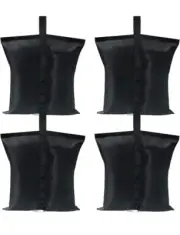 4PCS Canopy Weight Sand Bags Sandbags for Pop Up Gazebo Tent Carports Umbrellas
