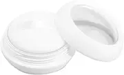 minkissy Powder Box with Powder Puff 1 Set Empty Case for Body Makeup Powder Subpackaging