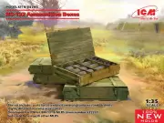ICM 1/35 RS-132 Ammunition Boxes (4 boxes and 16 shells)