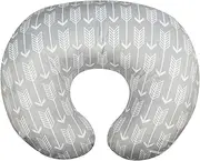 ALVABABY Minky Nursing Pillow Cover Soft Fabric Comfortable for Breastfeeding Moms Fits Snug On Infant Nursing Pillows to Mothers While Breast Feeding MT-M01-AU